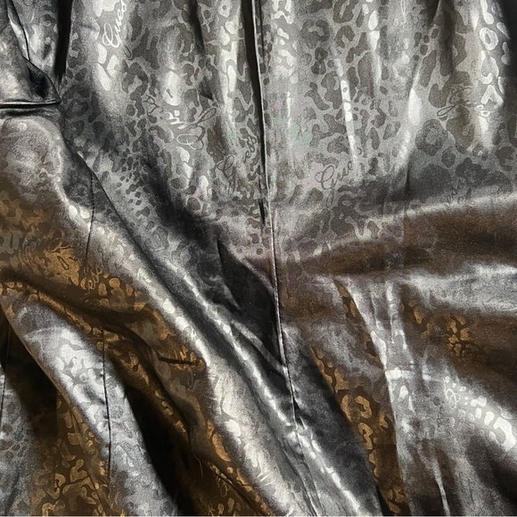 Guess Wool Blend Vintage Style Pea Coat with Puff Sleeves in Black, Size Medium - Picture 7 of 9